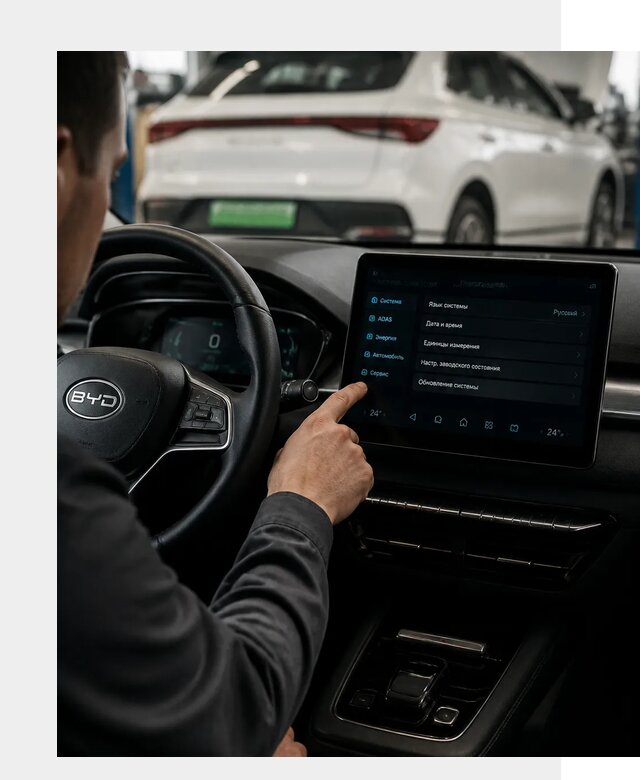 Русификация BYD E2 в Верхнем Уфалее от 15249 р. | ФастМобиль-Врф под ключ