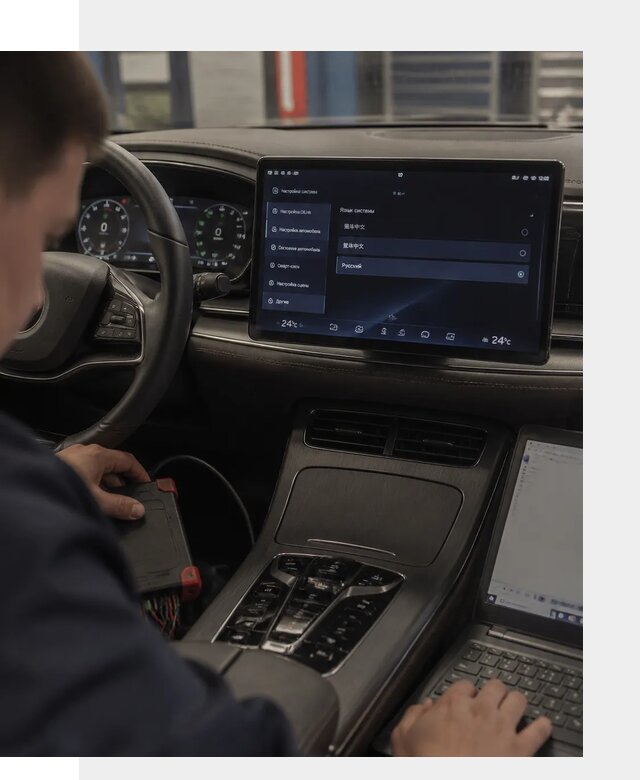 Русификация автомобиля BYD HAN для эксплуатации в Верхнем Уфалее
