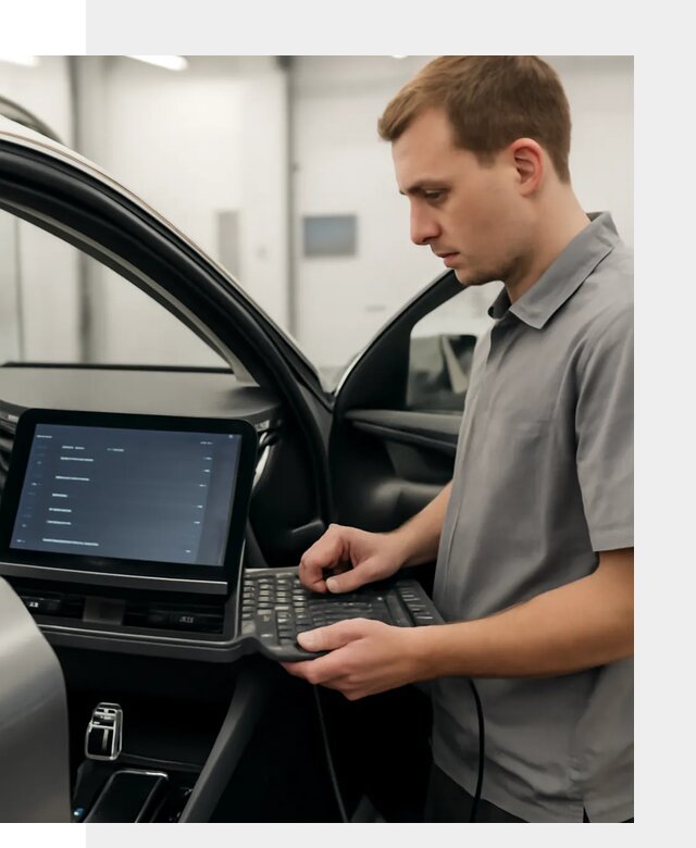 Русификация мультимедиа автомобилей Lynk Co в Верхнем Уфалее