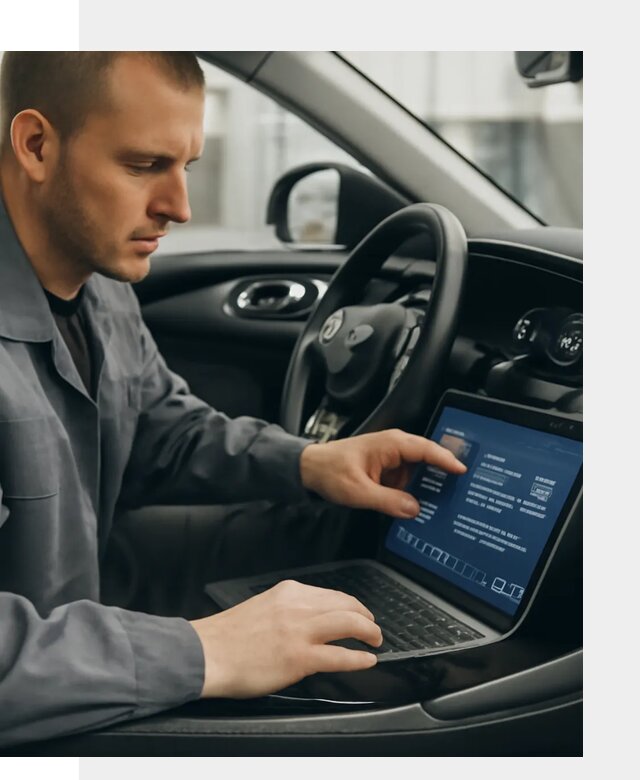 Русификация приборной панели автомобиля Lynk Co в Верхнем Уфалее