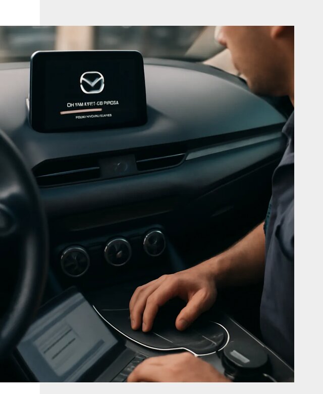 Установка приложений Mazda на мультимедийную систему в Верхнем Уфалее